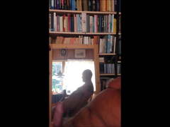 In the library